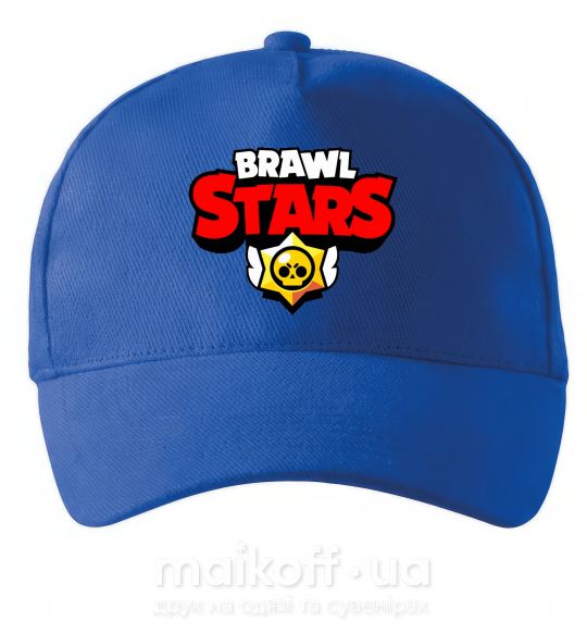 Кепка Brawl Stars logo Ярко-синий фото