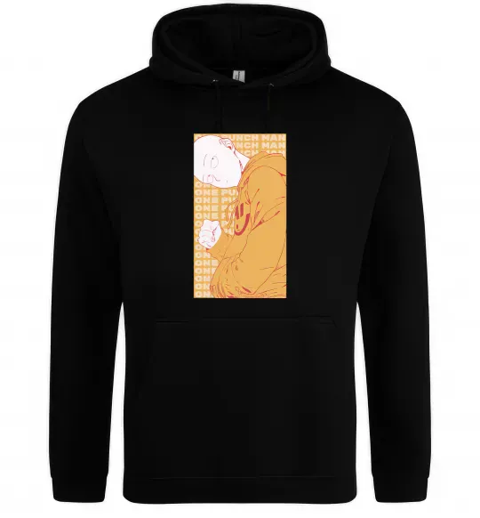 Жіноча толстовка (худі) One Punch Man yellow Чорний фото