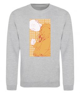 Світшот One Punch Man yellow Світшот One Punch Man yellow