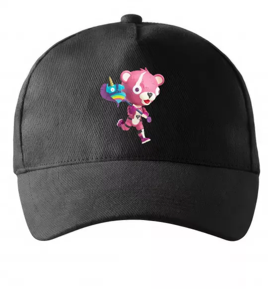 Кепка Фортнайт капитан по обнимашкам Чорний фото