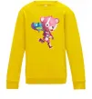 Детский Свитшот Фортнайт капитан по обнимашкам Солнечно желтый фото