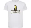 Детская футболка Фортнайт банан Белый фото