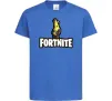 Детская футболка Фортнайт банан Ярко-синий фото