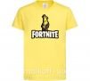 Детская футболка Фортнайт банан Лимонный фото