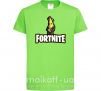 Детская футболка Фортнайт банан Лаймовый фото