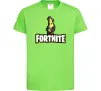 Детская футболка Фортнайт банан Лаймовый фото