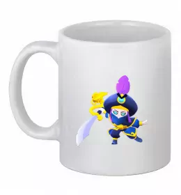 Чашка керамическая Brawl Stars атрибути Белый фото