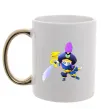 Чашка с цветной ручкой BRAWL STARS Rogue Mortis Золото фото