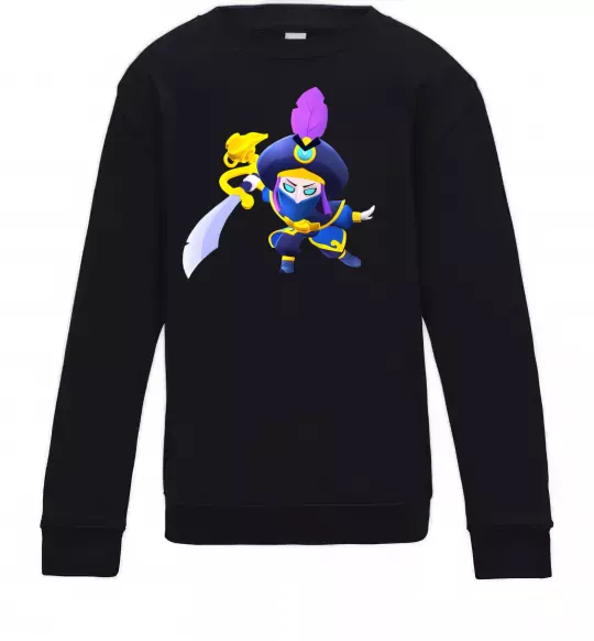 Детский Свитшот BRAWL STARS Rogue Mortis Черный фото