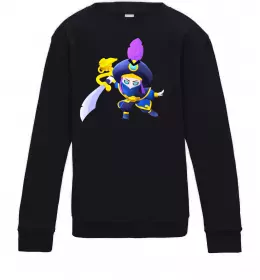 Детский Свитшот BRAWL STARS Rogue Mortis Черный фото