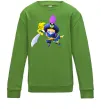 Детский Свитшот BRAWL STARS Rogue Mortis Лаймовый Детский Свитшот BRAWL STARS Rogue Mortis Лаймовый фото