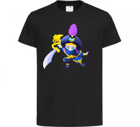 Дитяча футболка BRAWL STARS Rogue Mortis Чорний фото