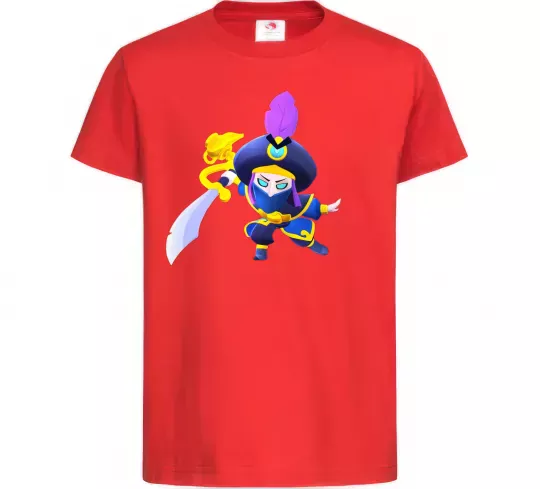Дитяча футболка BRAWL STARS Rogue Mortis Червоний фото