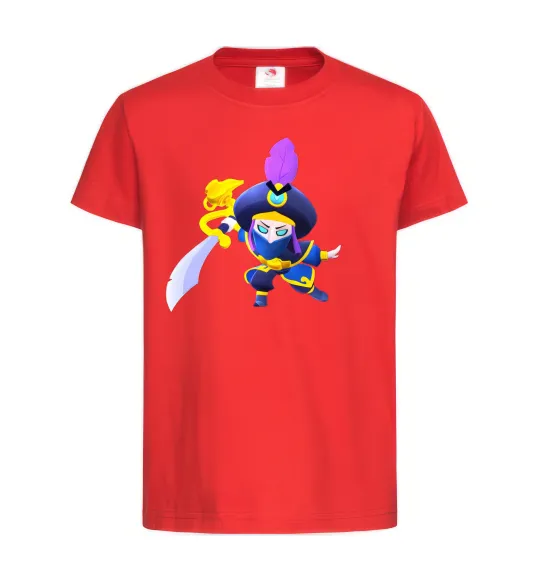 Детская футболка BRAWL STARS Rogue Mortis Красный фото