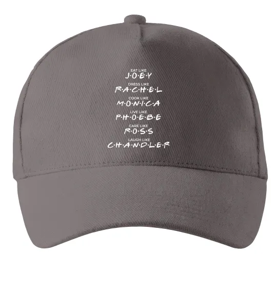 Кепка Like friends Серый фото