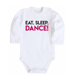 Детский боди Eat sleep dance