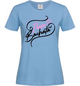 Женская футболка I love bachata