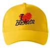 Кепка I love bachata Солнечно желтый фото