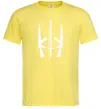 Чоловіча футболка Автомат герб Лимонний фото