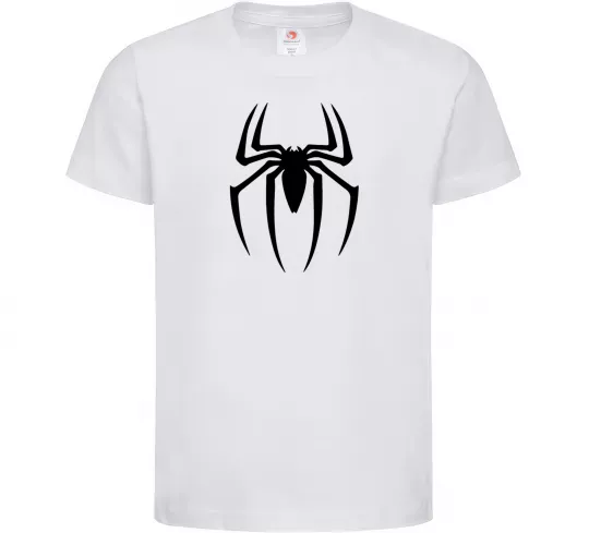 Детская футболка Spiderman logo Белый фото