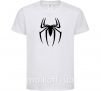 Детская футболка Spiderman logo Белый фото