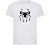 Детская футболка Spiderman logo Белый фото