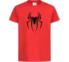 Детская футболка Spiderman logo Красный фото