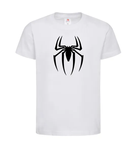 Детская футболка Spiderman logo Белый фото