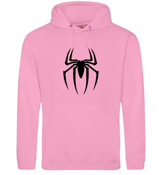 Чоловіча толстовка (худі) Spiderman logo Рожевий фото