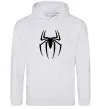 Чоловіча толстовка (худі) Spiderman logo Сірий меланж Чоловіча толстовка (худі) Spiderman logo Сірий меланж фото