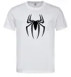 Чоловіча футболка Spiderman logo Білий фото