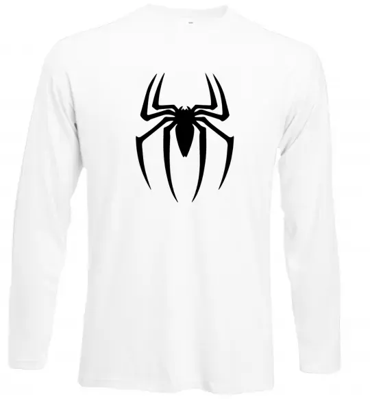 Лонгслив Spiderman logo Белый фото
