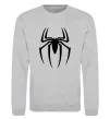 Світшот Spiderman logo Сірий меланж фото
