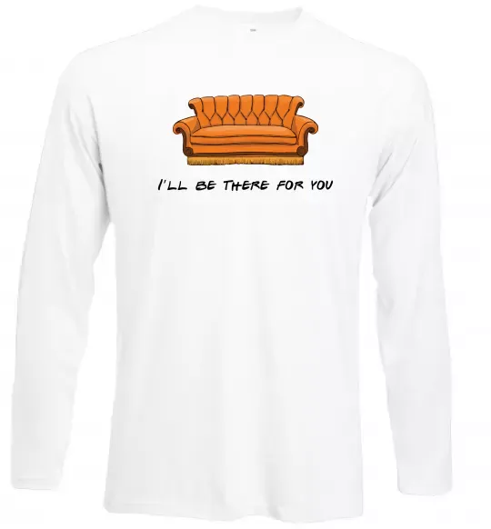 Лонгслив Friends сouch Белый фото