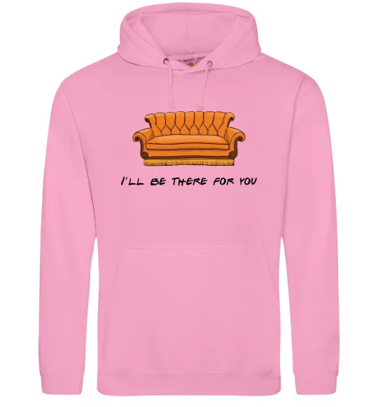 Чоловіча толстовка (худі) Friends сouch Рожевий фото