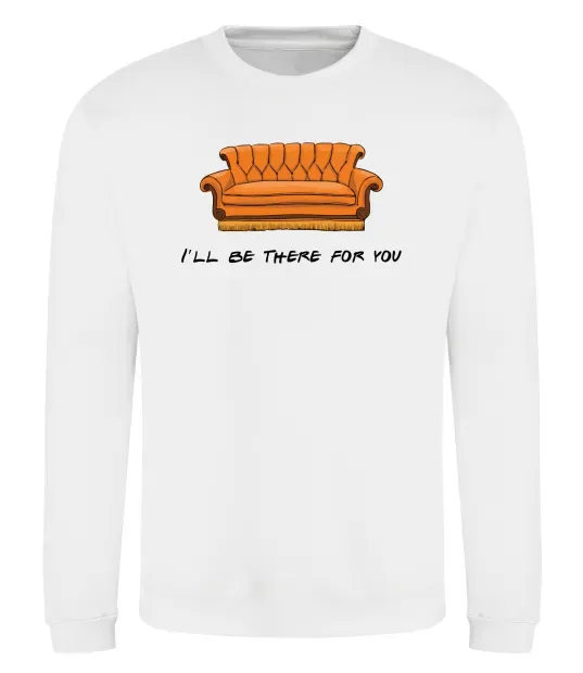 Свитшот Friends сouch Белый фото