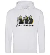 Чоловіча толстовка (худі) Друзі фото з назвою Сірий меланж фото