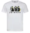Чоловіча футболка Друзі фото з назвою Білий фото