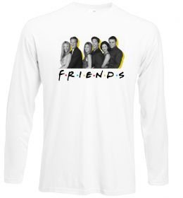 Лонгслив Друзі фото з назвою