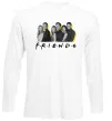 Лонгслив Друзі фото з назвою Белый фото