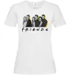 Женская футболка Друзі фото з назвою Белый Женская футболка Друзі фото з назвою Белый фото