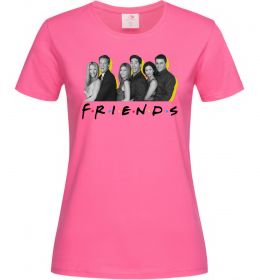 Жіноча футболка Друзі фото з назвою Жіноча футболка Друзі фото з назвою