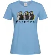 Женская футболка Друзі фото з назвою Голубой Женская футболка Друзі фото з назвою Голубой фото