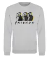Свитшот Друзі фото з назвою Серый меланж фото