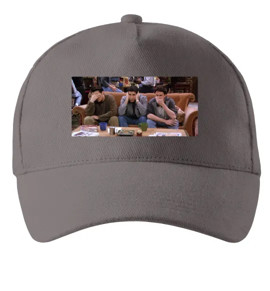 Кепка Друзья Джоуи Росс Чендлер Сірий фото