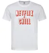 Чоловіча футболка Netflix and chill Білий Чоловіча футболка Netflix and chill Білий фото