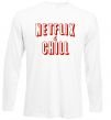 Реглан Netflix and chill Белый фото