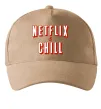 Кепка Netflix and chill Пісочний фото