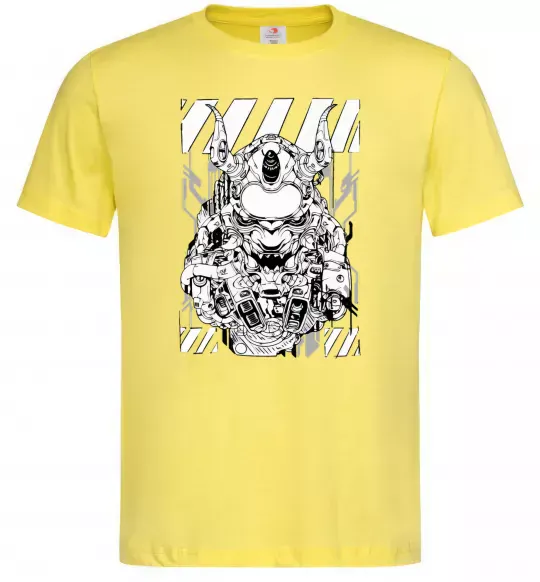 Мужская футболка Cyberpunk scetch Лимонный фото