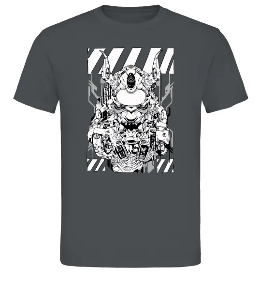 Мужская футболка Cyberpunk scetch Графит фото